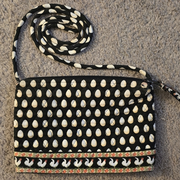 Vera Bradley Chanticleer Pattern Crosabody Bag - Picture 2 of 8